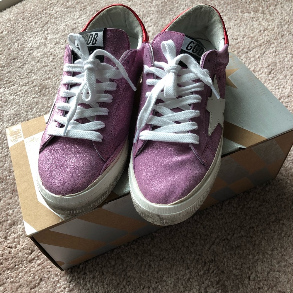 Pink Golden Goose Sneakers